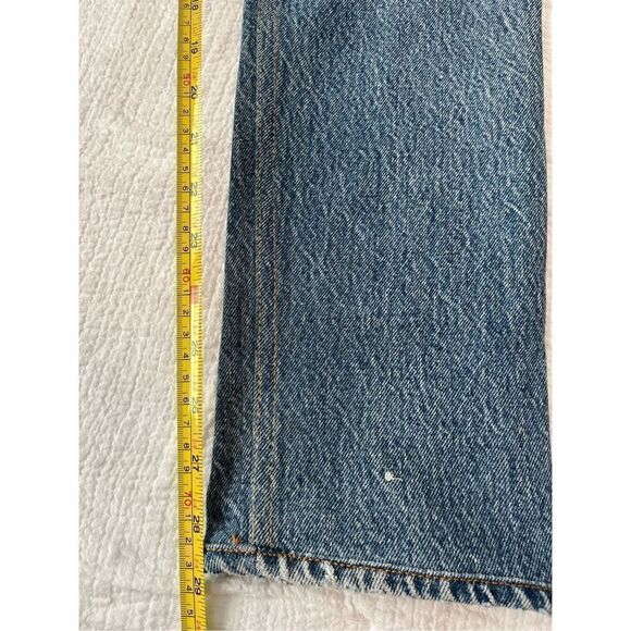 Re/Done Levi’s Mid Rise Skinny Indigo Jeans NWT - Picture 9 of 11